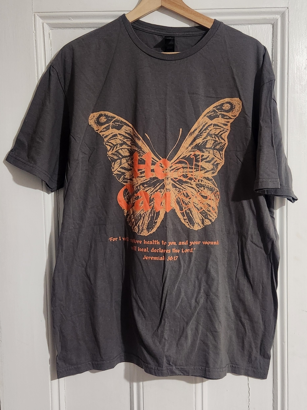 Gildan Softstyle Gray Crewneck T‑Shirt - Picture 2 of 6